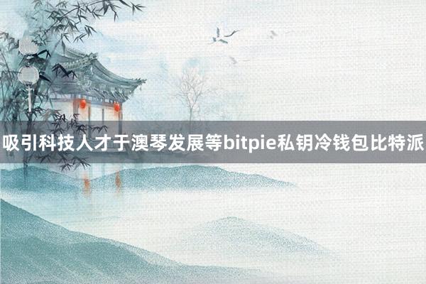 吸引科技人才于澳琴发展等bitpie私钥冷钱包比特派