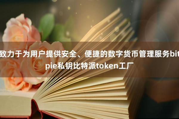 致力于为用户提供安全、便捷的数字货币管理服务bitpie私钥比特派token工厂