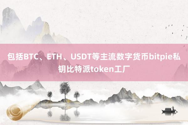 包括BTC、ETH、USDT等主流数字货币bitpie私钥比特派token工厂