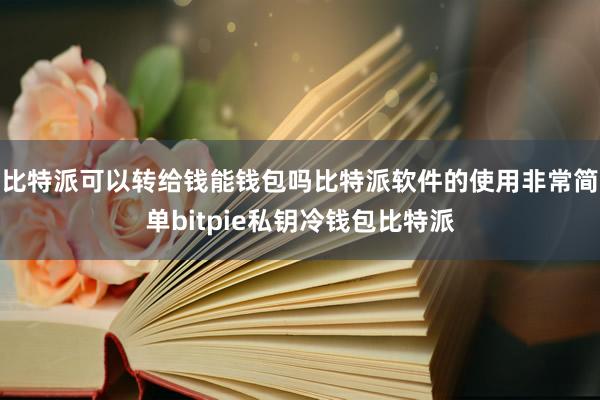 比特派可以转给钱能钱包吗比特派软件的使用非常简单bitpie私钥冷钱包比特派