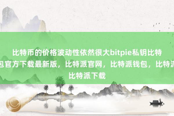 比特币的价格波动性依然很大bitpie私钥比特派钱包官方下载最新版，比特派官网，比特派钱包，比特派下载