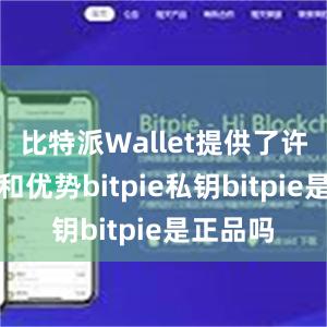 比特派Wallet提供了许多功能和优势bitpie私钥bitpie是正品吗