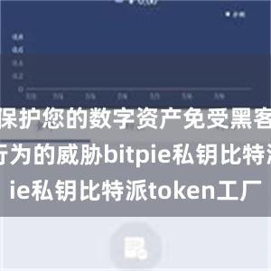 保护您的数字资产免受黑客和欺诈行为的威胁bitpie私钥比特派token工厂