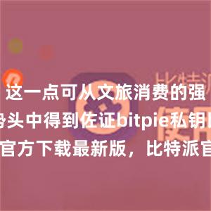 这一点可从文旅消费的强劲发展势头中得到佐证bitpie私钥比特派钱包官方下载最新版，比特派官网，比特派钱包，比特派下载