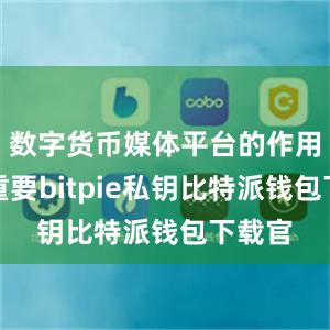 数字货币媒体平台的作用愈发重要bitpie私钥比特派钱包下载官