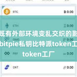 既有外部环境变乱交织的影响bitpie私钥比特派token工厂