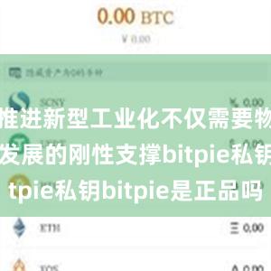 推进新型工业化不仅需要物质技术发展的刚性支撑bitpie私钥bitpie是正品吗