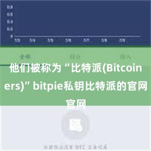 他们被称为“比特派(Bitcoiners)”bitpie私钥比特派的官网