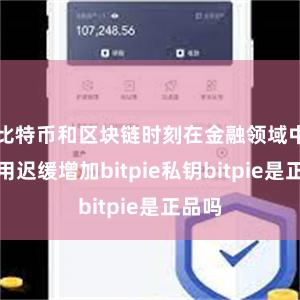 比特币和区块链时刻在金融领域中的应用迟缓增加bitpie私钥bitpie是正品吗